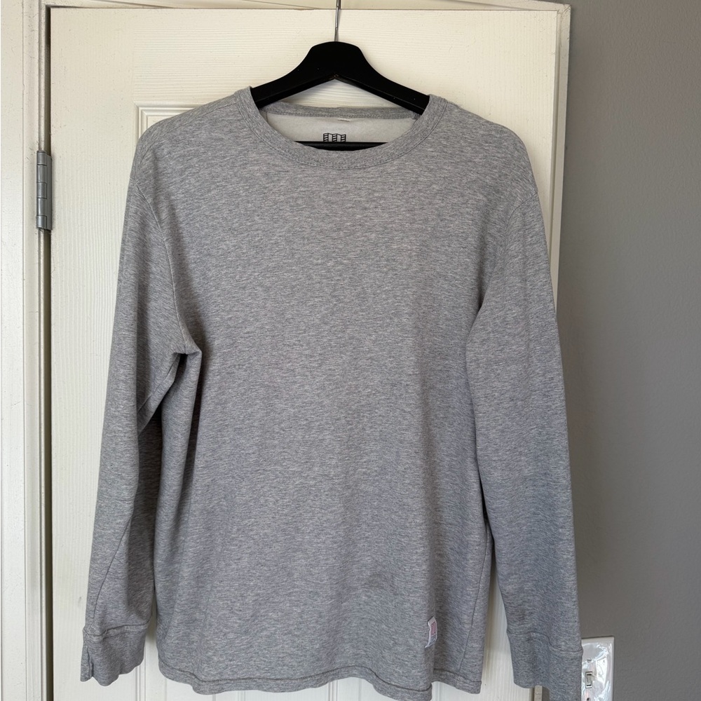 Topo Designs Gray Long Sleeve Men's Shirt